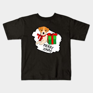 Christmas Dogs Merry Xmas T-Shirt T-Shirt No2 Kids T-Shirt